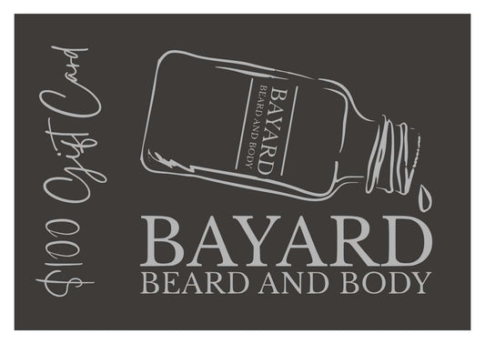 Bayard Beard and Body Gift Card $100