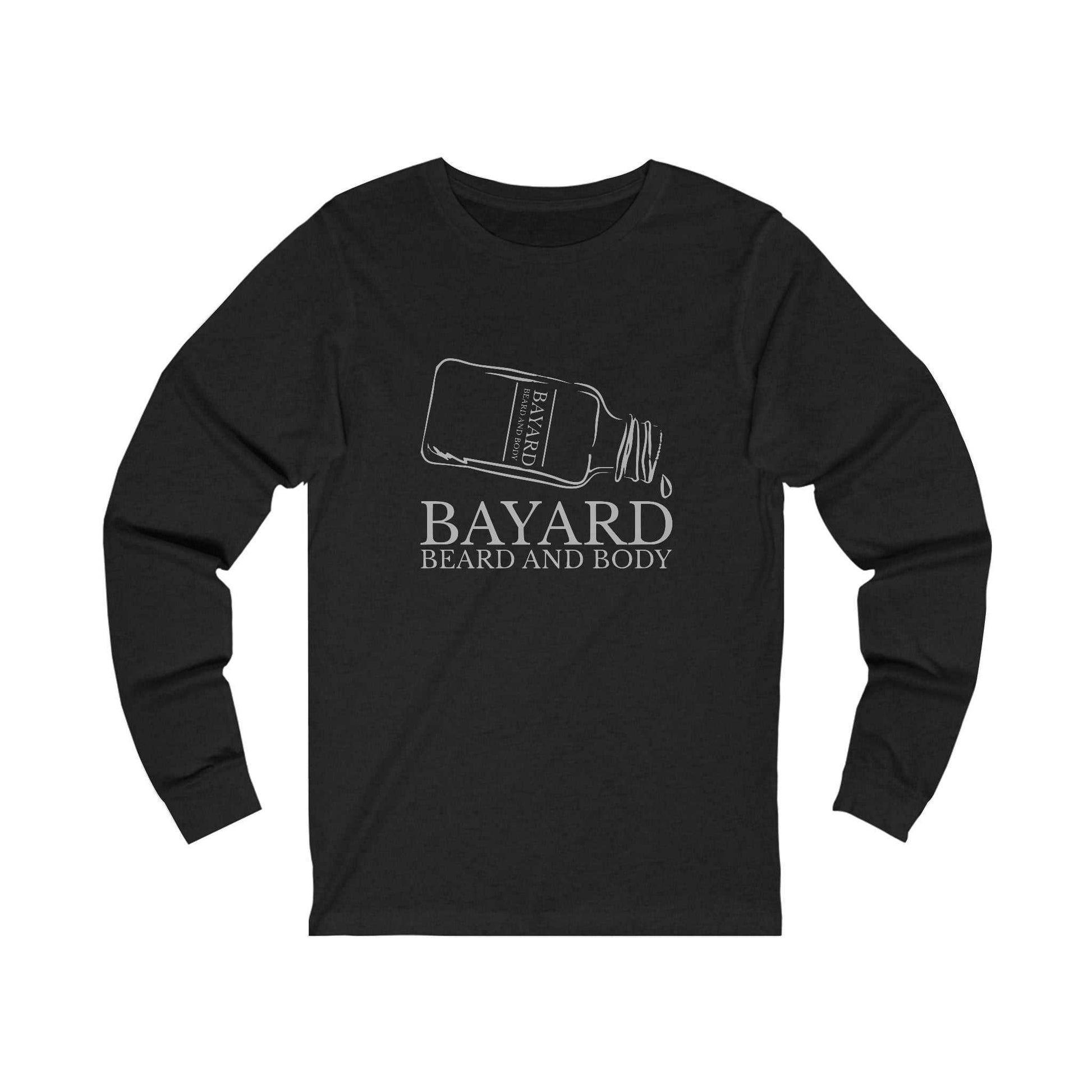 Bayard Beard and Body Long Sleeve Tee deep heather