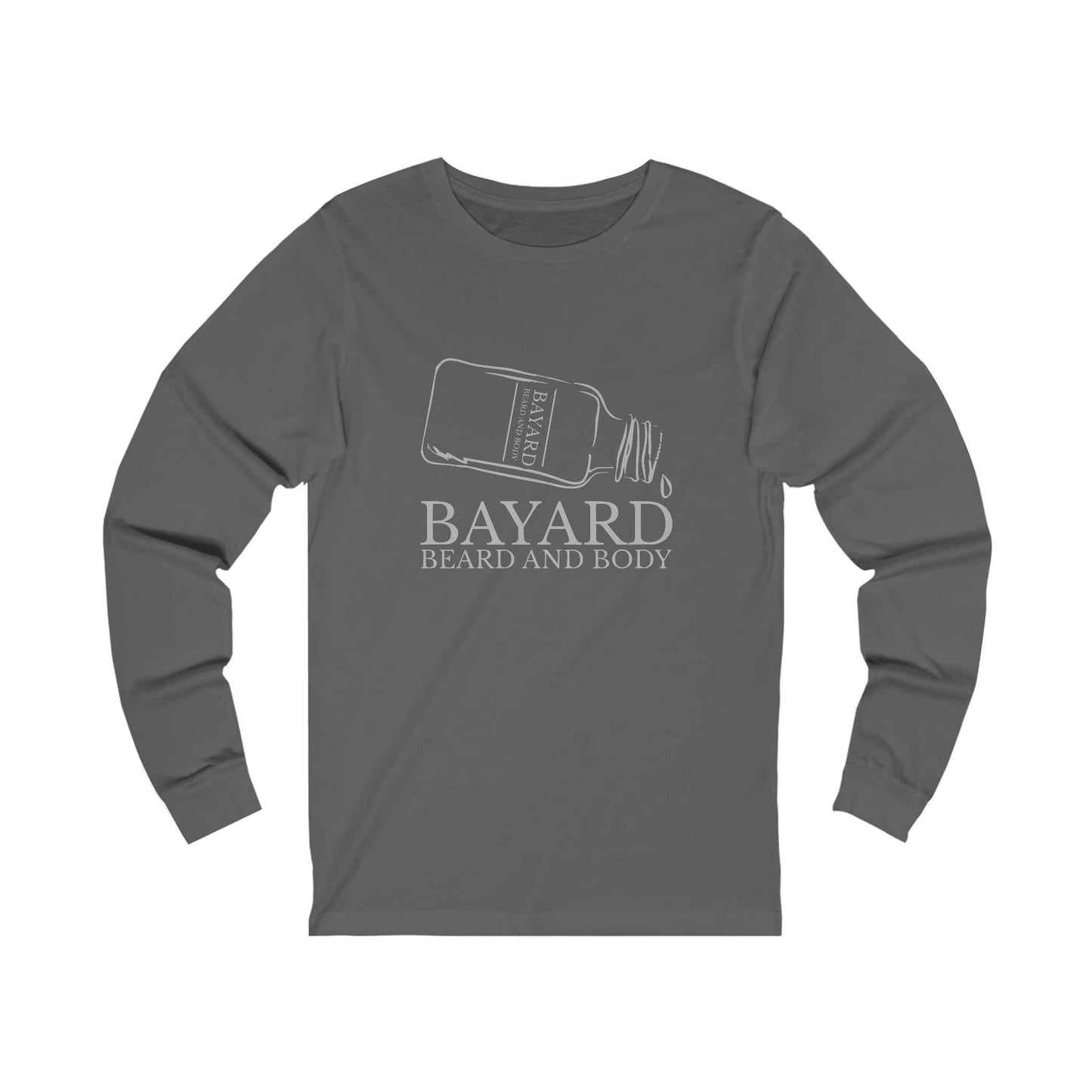 Bayard Beard and Body Long Sleeve Tee asphalt