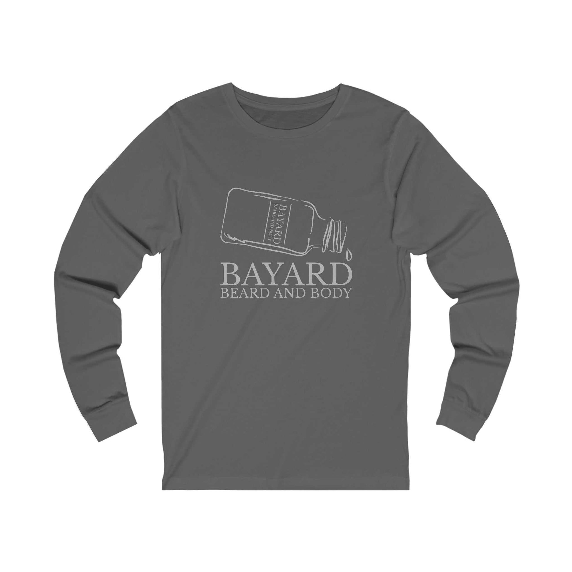 Bayard Beard and Body Long Sleeve Tee asphalt