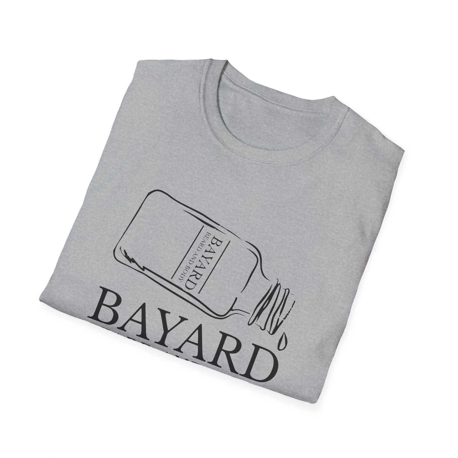 Bayard Logo Tee gray folded view