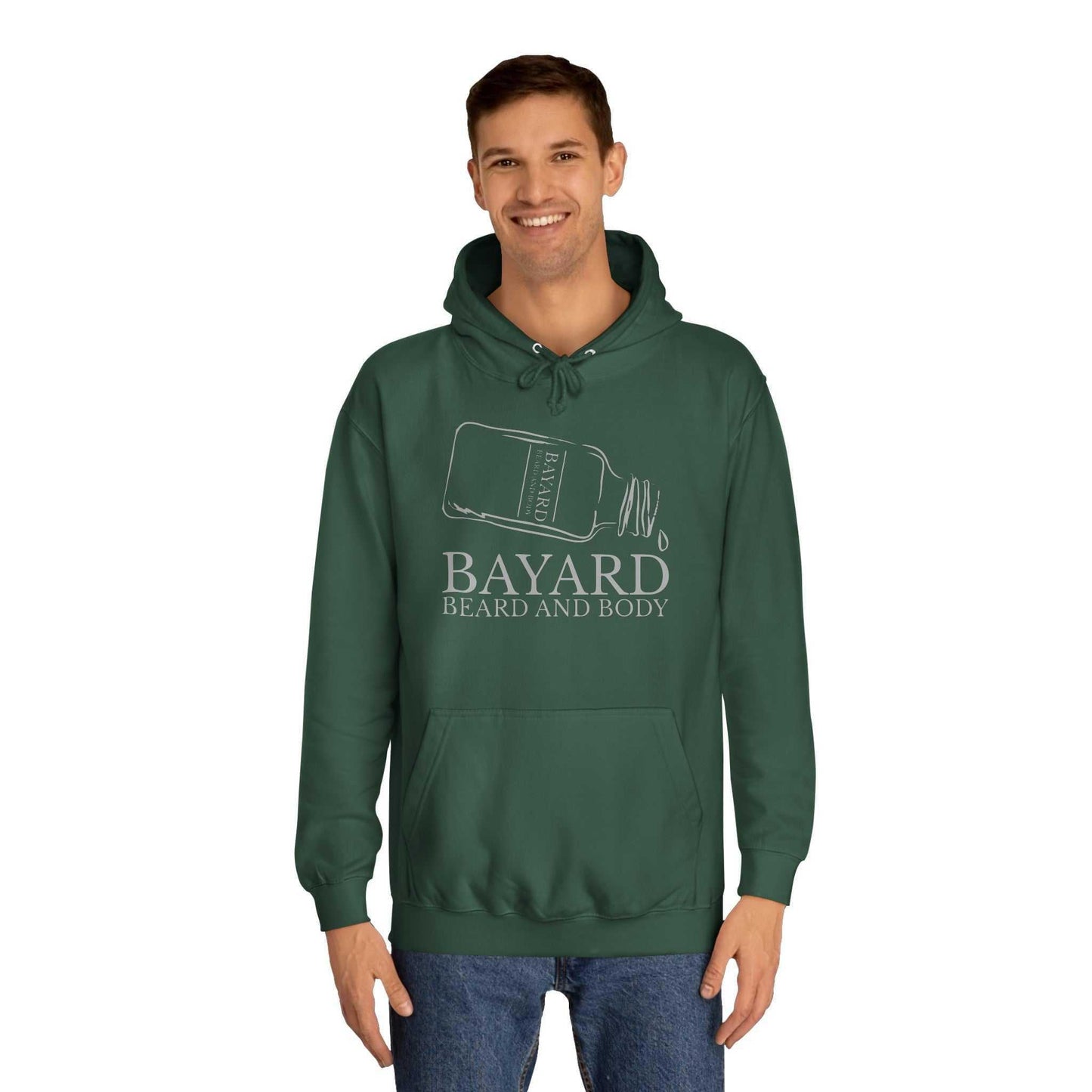 Bayard Logo Hoodie with male model