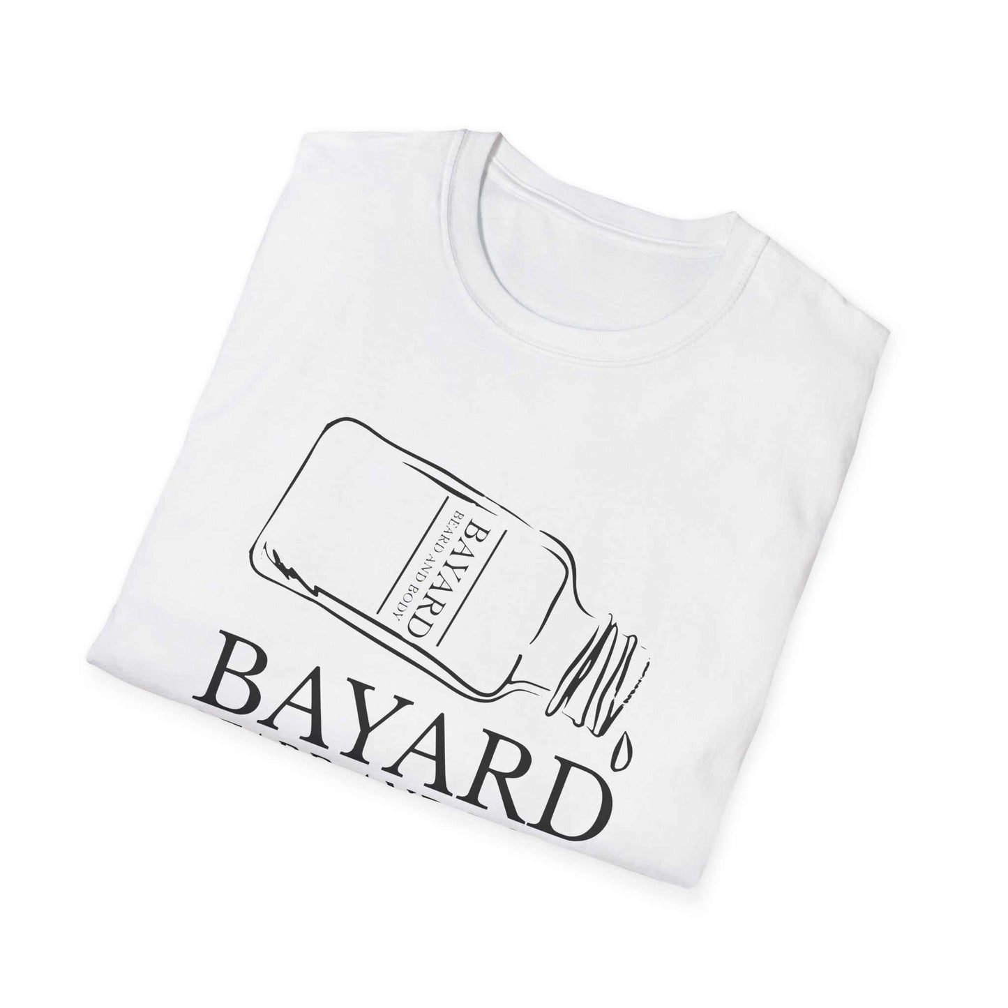 Bayard Logo Tee white folded