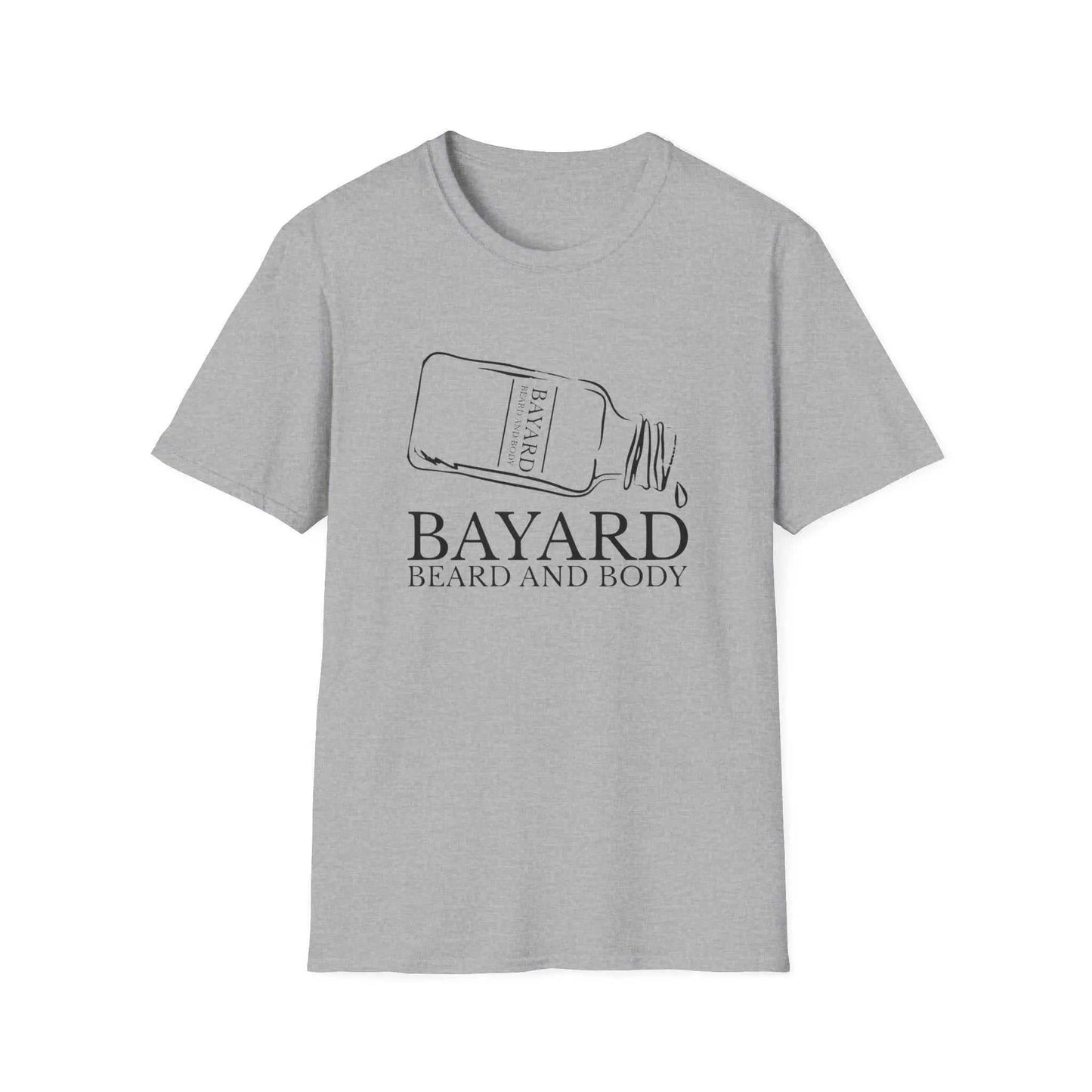 Bayard Logo Tee Gray Heather front