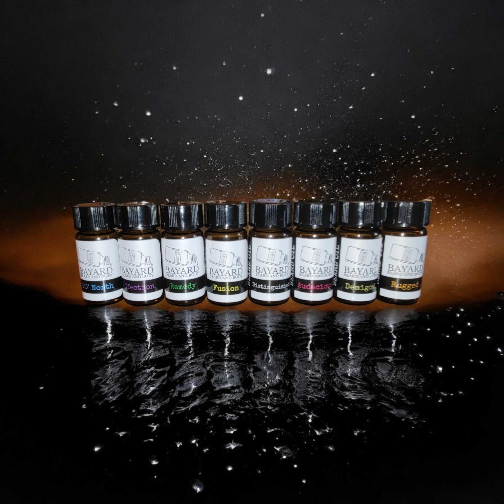 Bayard Beard and Body Beard Oil Sample Pack shadow picture