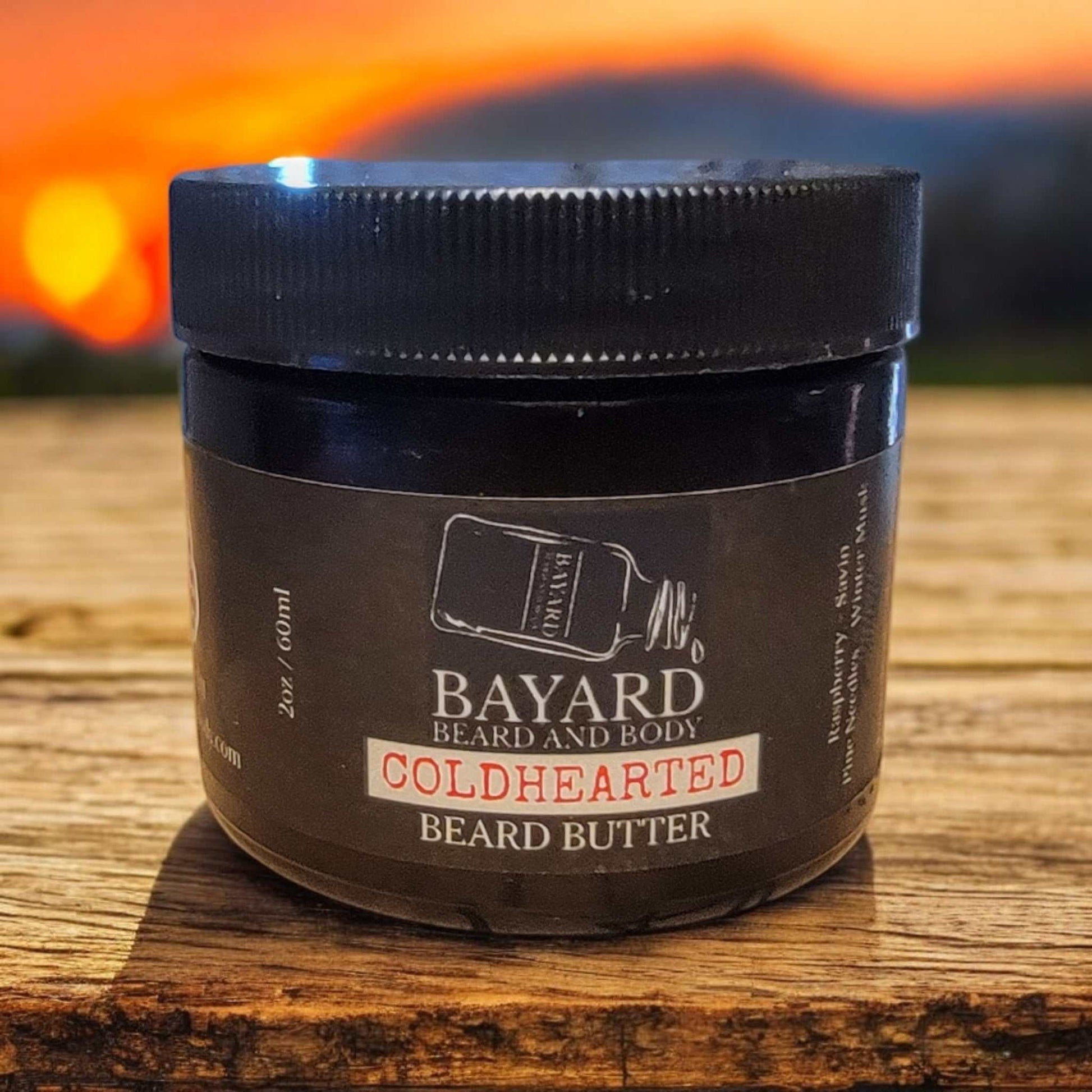 Coldhearted Beard Butter at Sunset