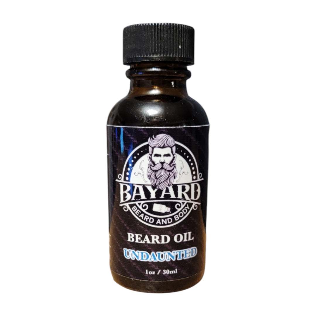 Undaunted Beard Oil - Coriander Mountain Air Bergamot Vetiver Sandalwood Ambergris