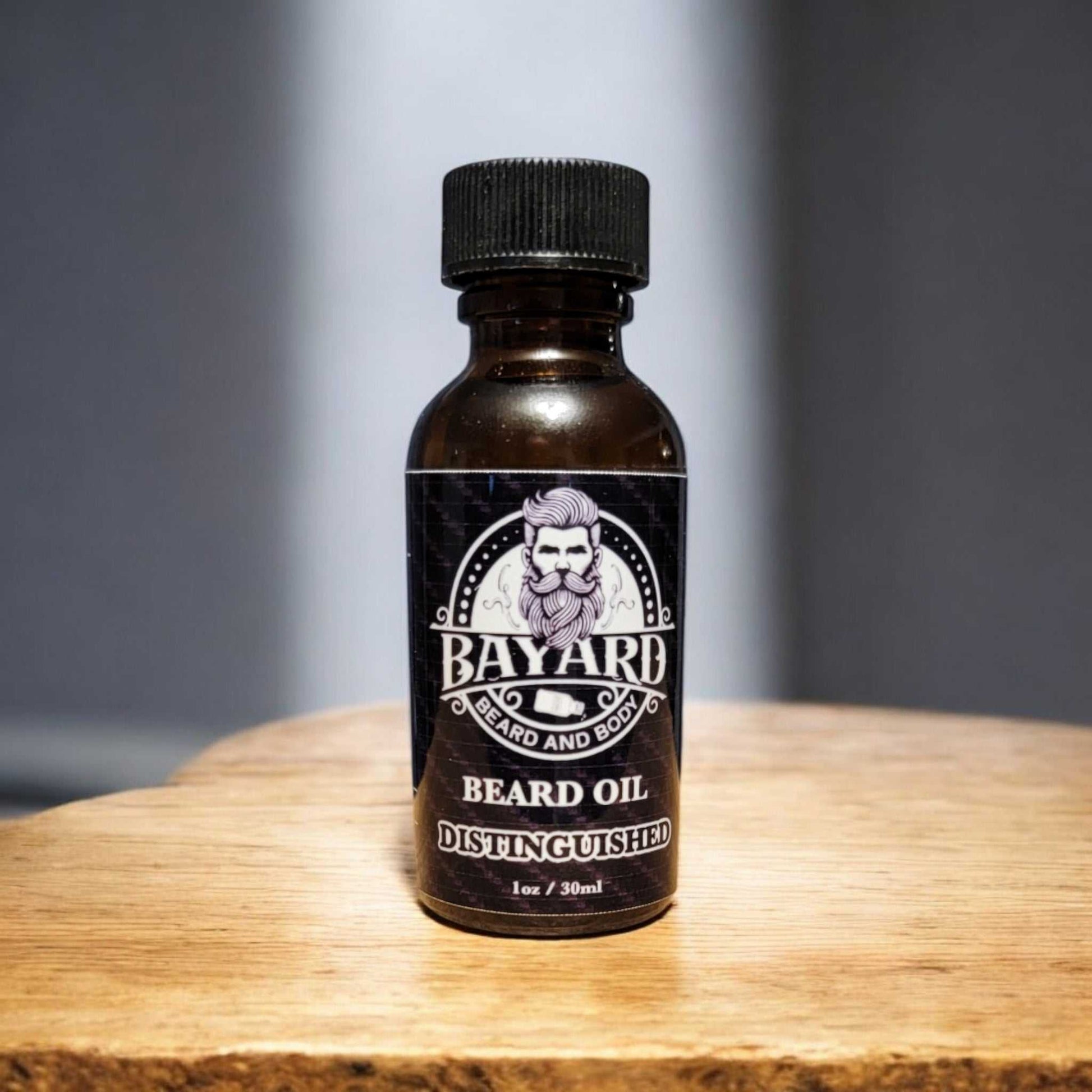 Distinguished Beard oil on a table