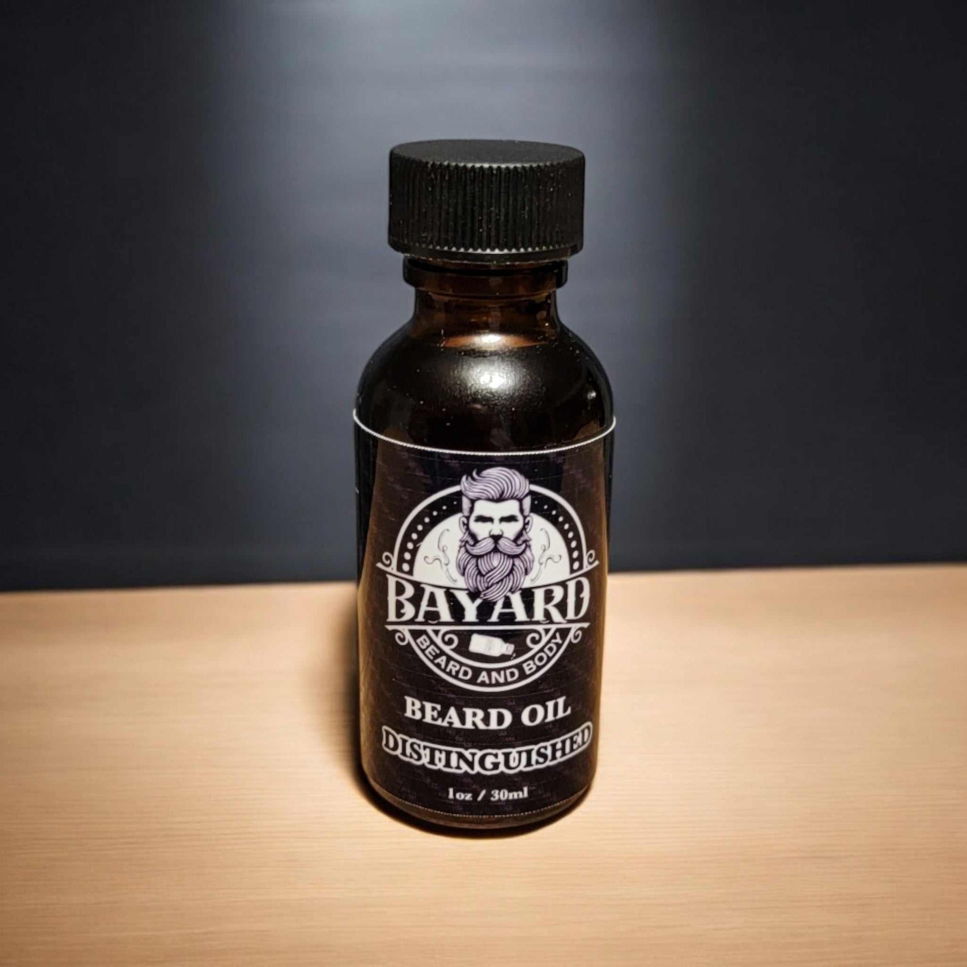 Distinguished Beard Oil by Bayard Beard and Body