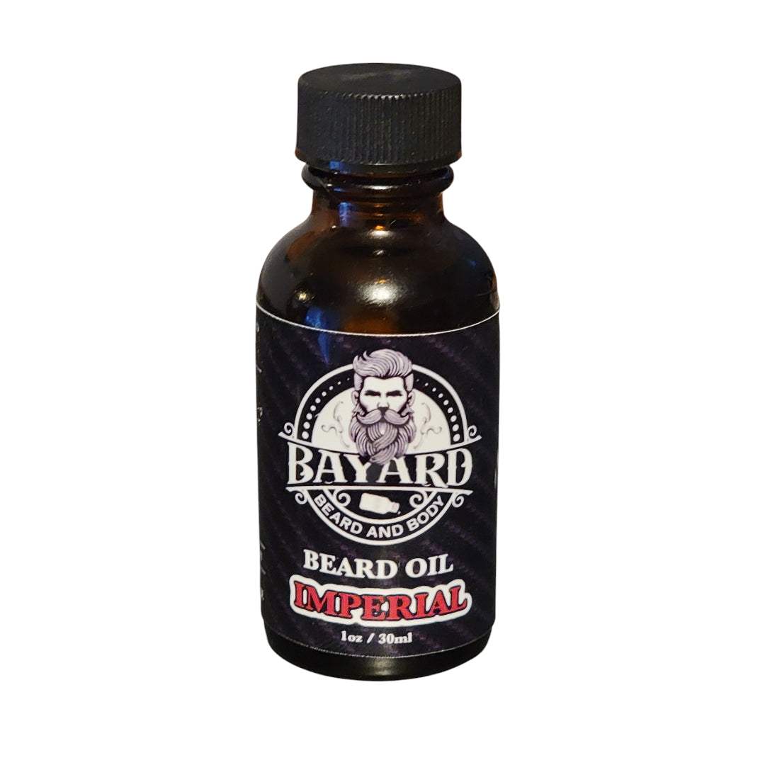 Imperial Beard Oil - Amber, Black Oud, Clove, Orange and Vanilla 