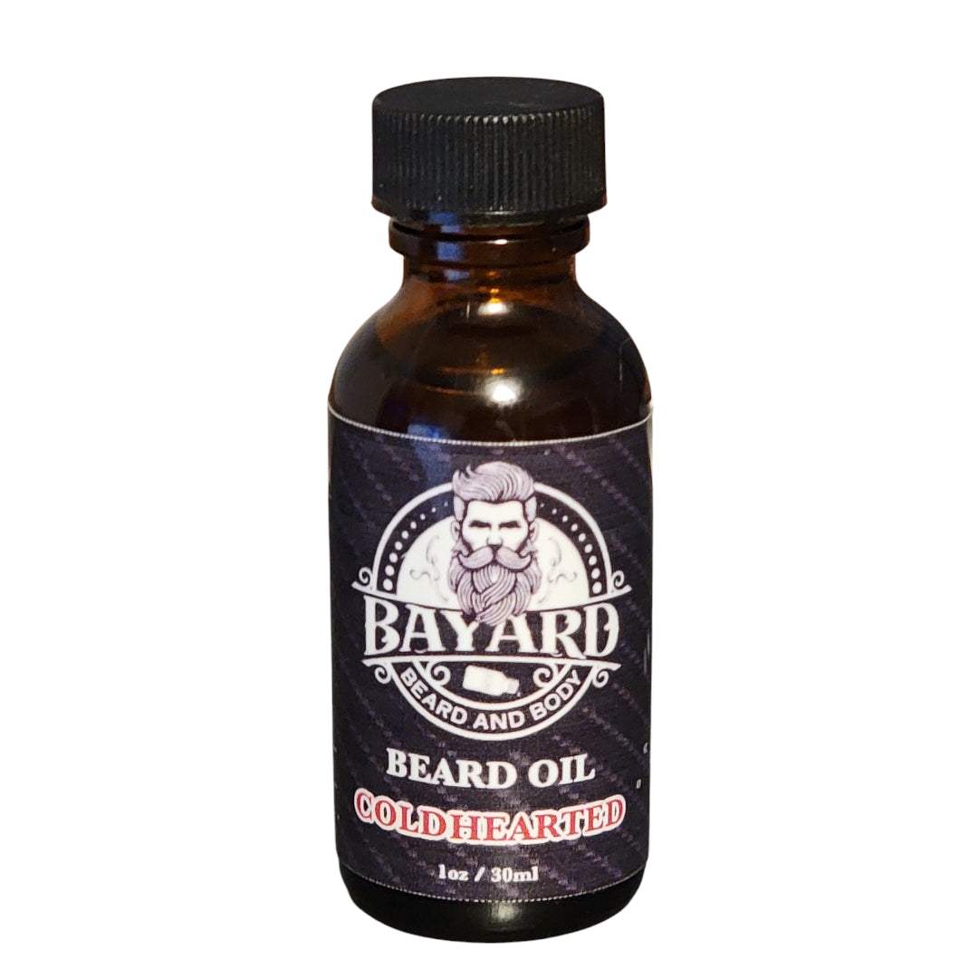 Coldhearted Beard Oil - Raspberry, Juniper, Pine Needles, Winter Musk