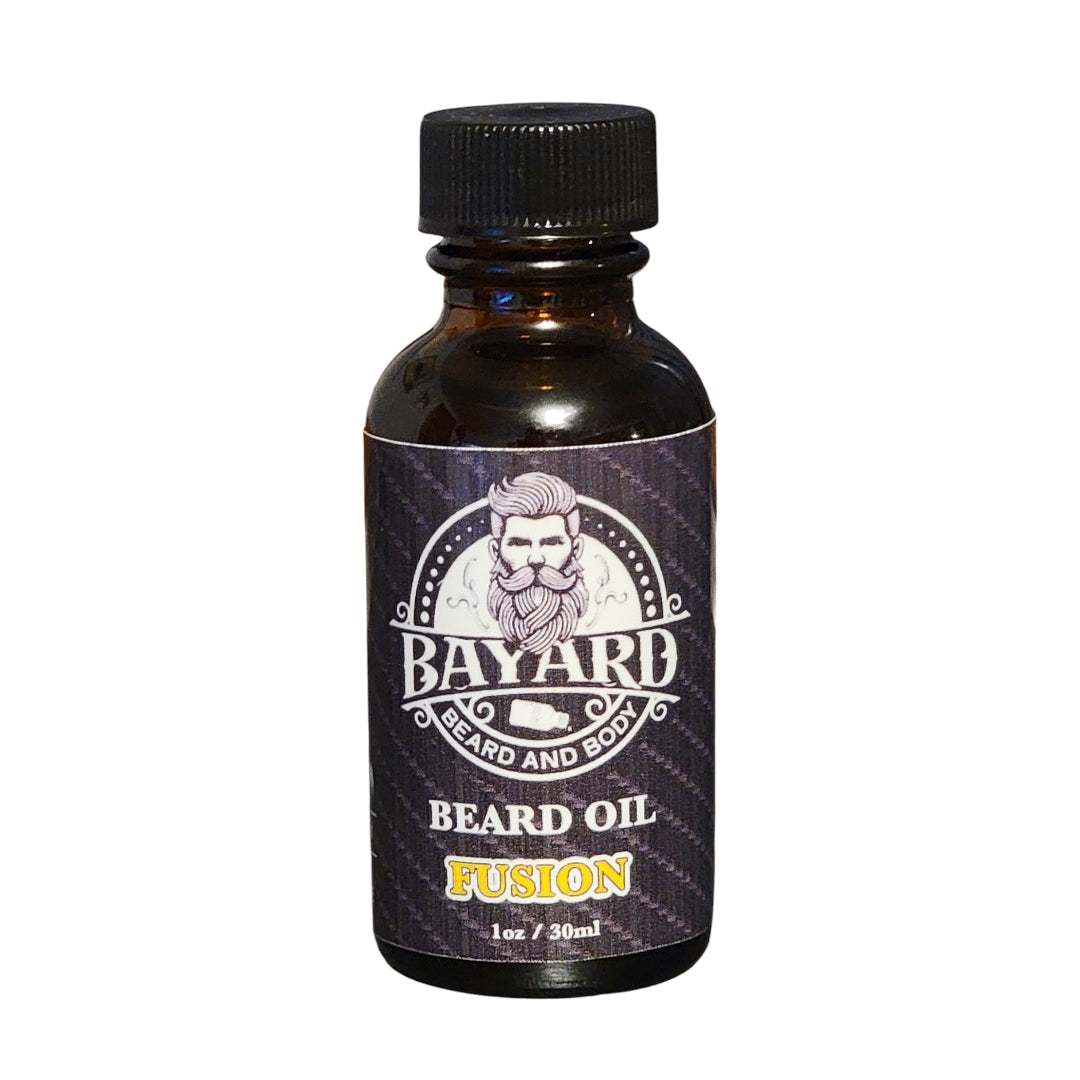 Fusion Beard Oil - Lemongrass, Bergamot, Sage and Musk