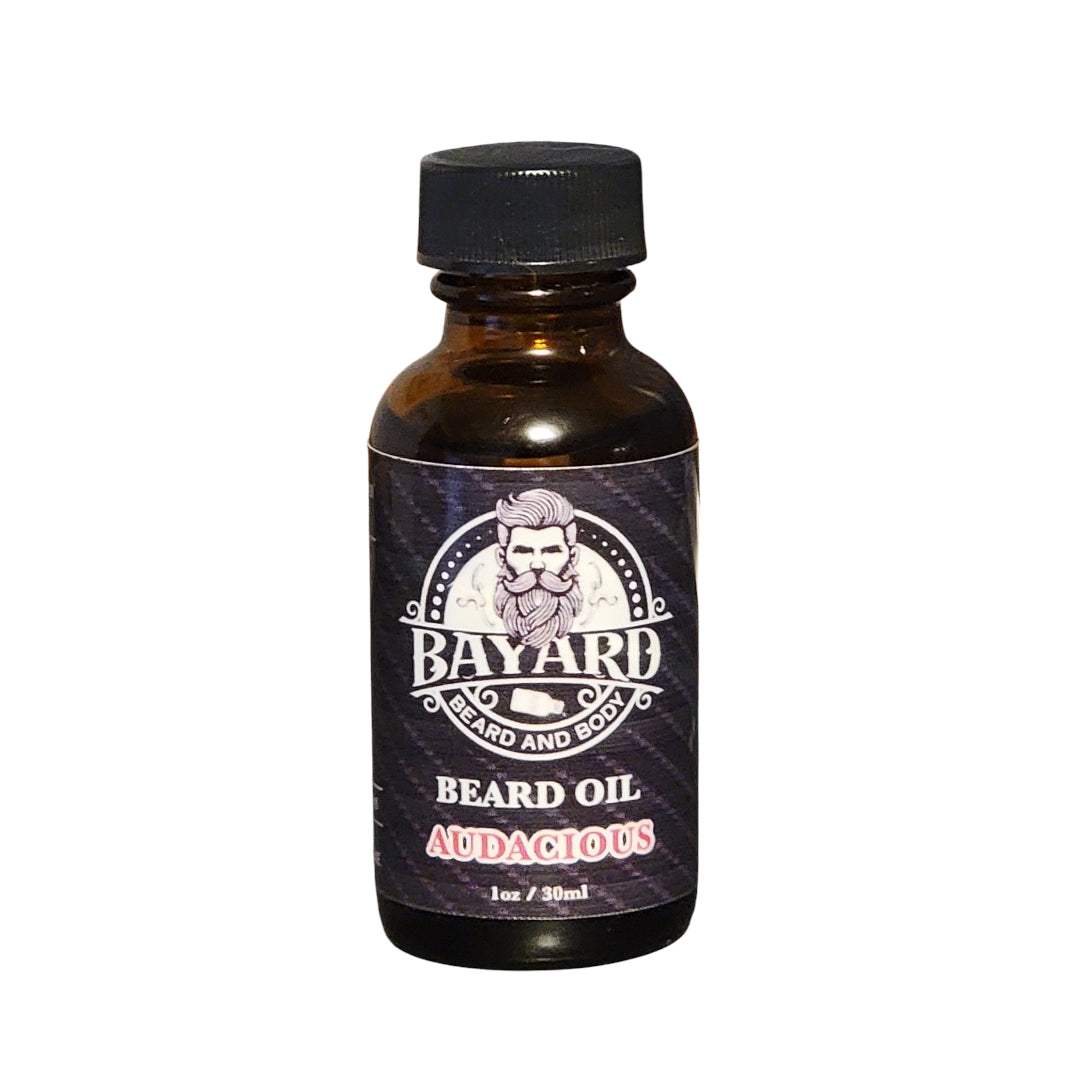 Audacious Beard Oil - Lemon Pepper Black Pepper Geranium Musk