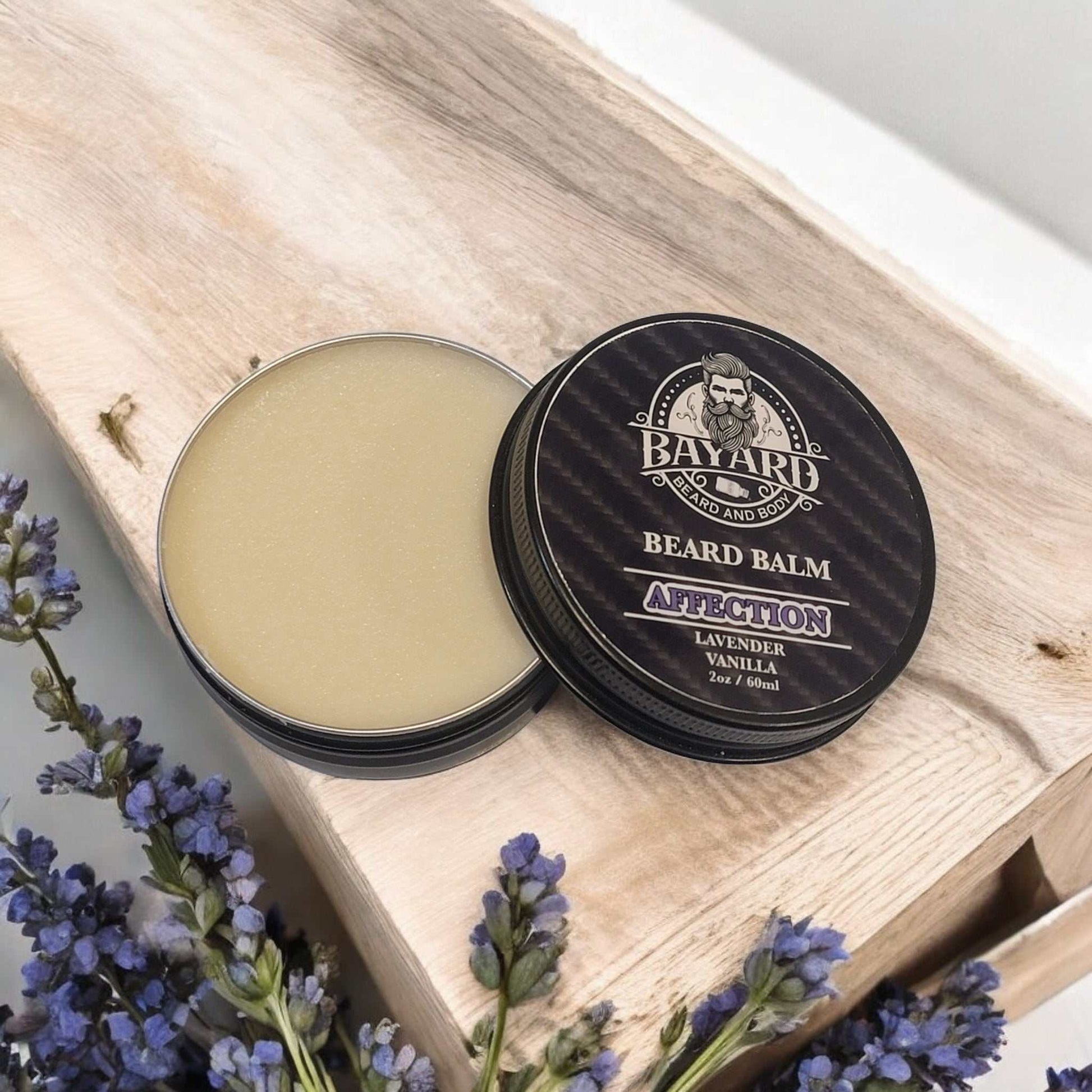 Affection Beard Balm with Lavender sprigs