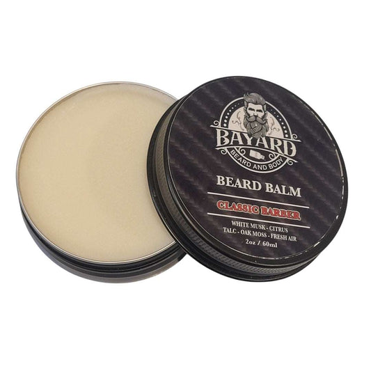 Classic Barber Beard Balm on a white background