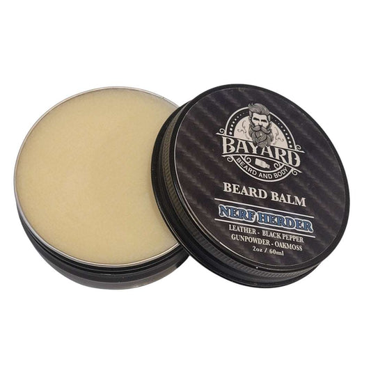 Nerf Herder Beard Balm - Leather, Black Pepper, Gunpowder, Oakmoss