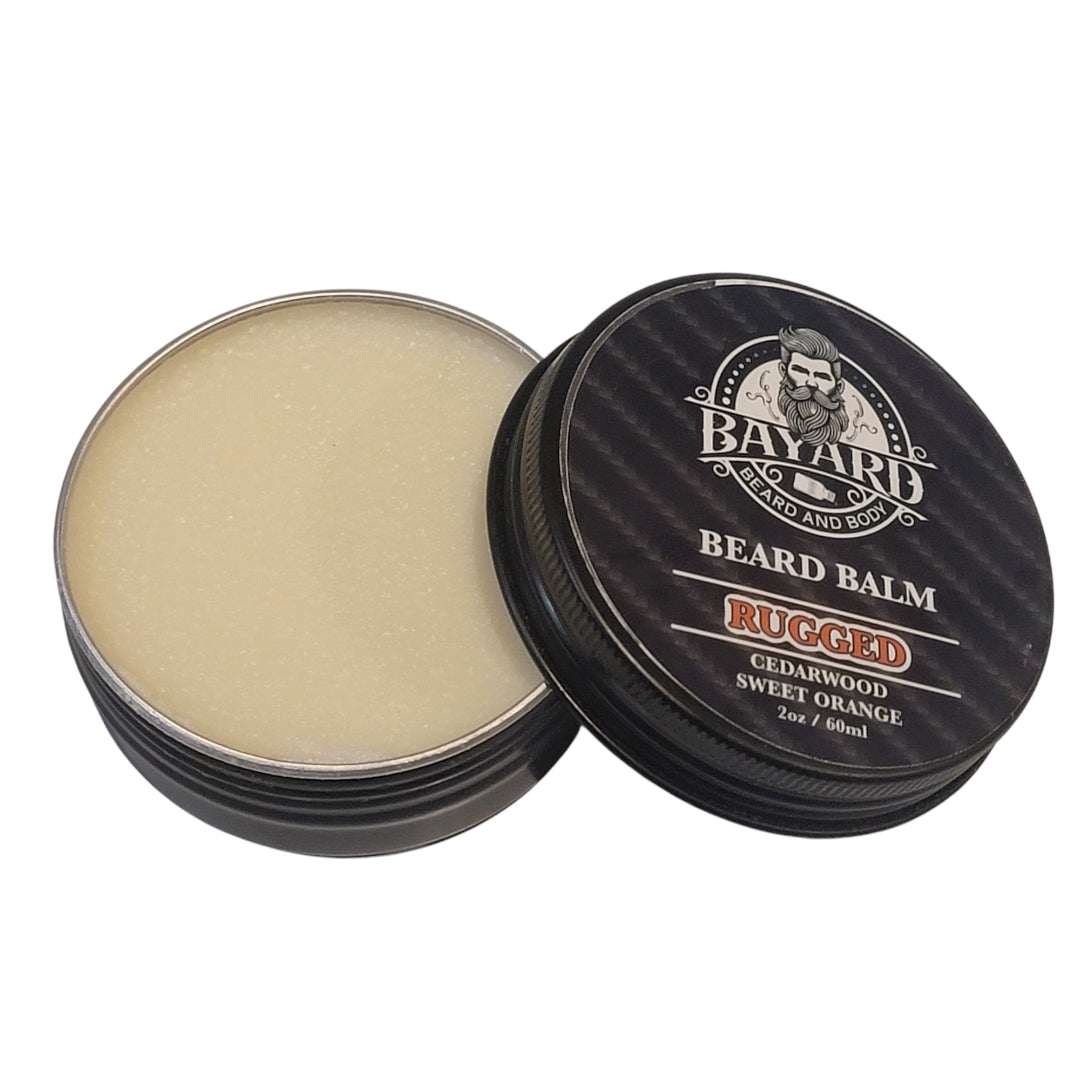 Rugged Beard Balm -  Cedarwood and Sweet Orange